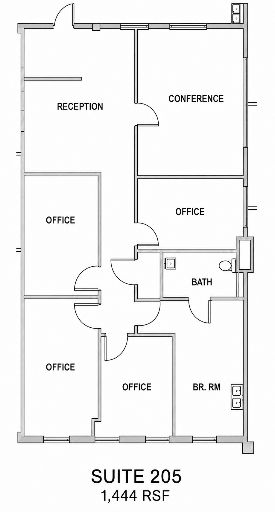 Suite 205 Available