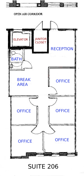 Suite 206 Available