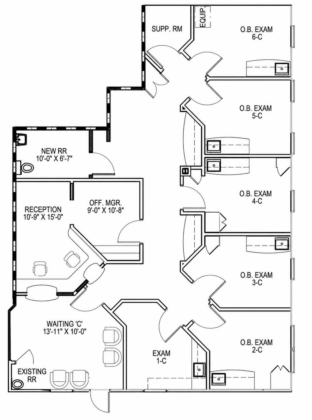 Suite 211 Floor Plan